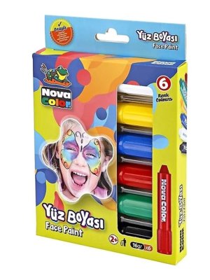 Nova Color Face Paint Set – Safe Makeup for Ghanaian School Events