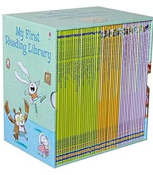 Usborne My First Reading Library 50 Books Set – Phonics Collection for Ghanaian Preschool