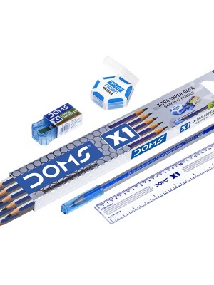 Doms Graphite Pencils HB Pack of 10 – Writing & Drawing for Ghanaian Students