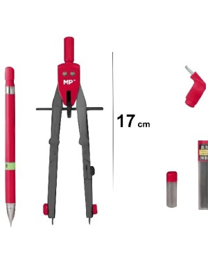 Looper Bow Compass Set 5-Pieces – Advanced Geometry for Ghanaian SHS Technical Drawing