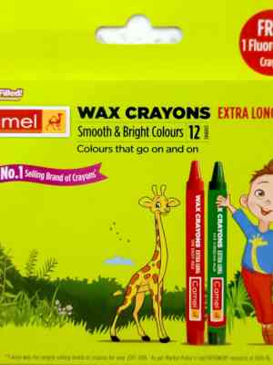 Camel Wax Crayon 16 Shades – Smooth Coloring for Ghanaian Kids