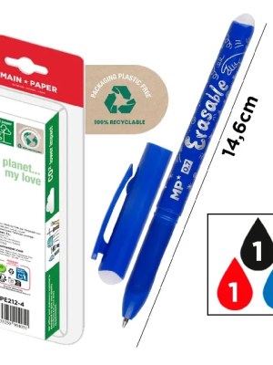 Set of Erasable Pens 4-Pack – Friction-Erase for Ghanaian Note-Taking