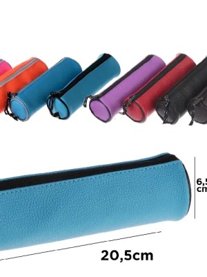 Polyester Round Pencil Case – Durable Organizer for Ghanaian Students