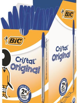 Bic Cristal Pen Blue – Iconic Pen for Ghanaian Schools