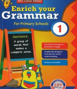 NEW Enrich English Grammar 1 – Grammar Workbook for Ghana Basic 1
