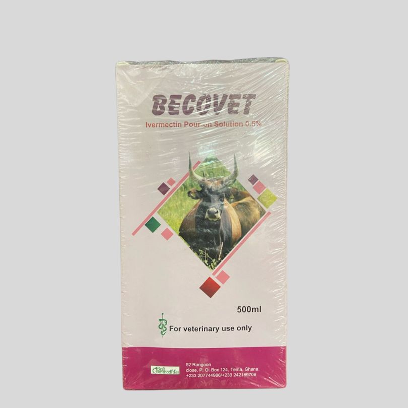 Becovet Pour On – Broad-Spectrum Anthelmintic & Ectoparasite Control