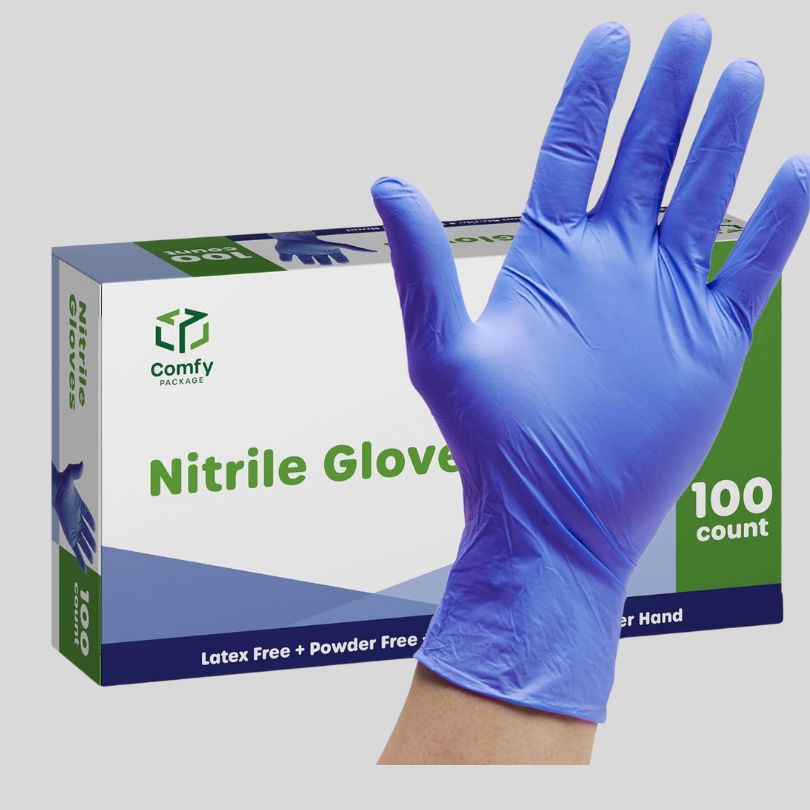 Nitril Glove KD817 – Durable & Chemical-Resistant Protective Glove