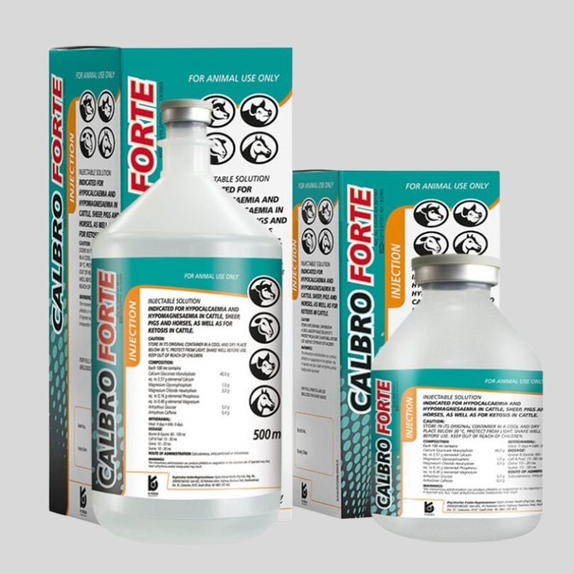 Calbro Forte 100 ml – Calcium & Vitamin D3 Supplement for Livestock Health