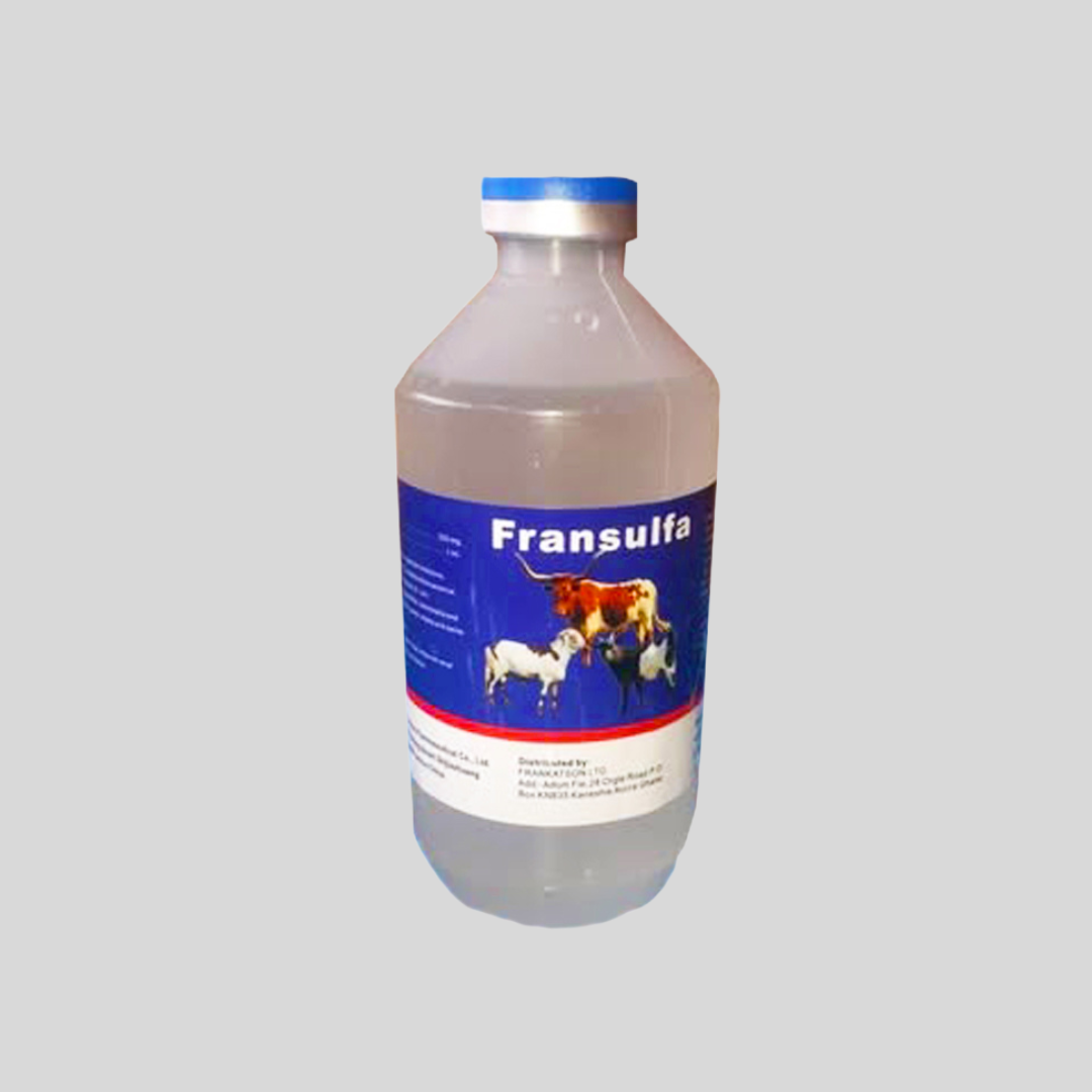 Fransulfa – Broad-Spectrum Injectable Antibiotic for Livestock (Sulfa + Trimethoprim)