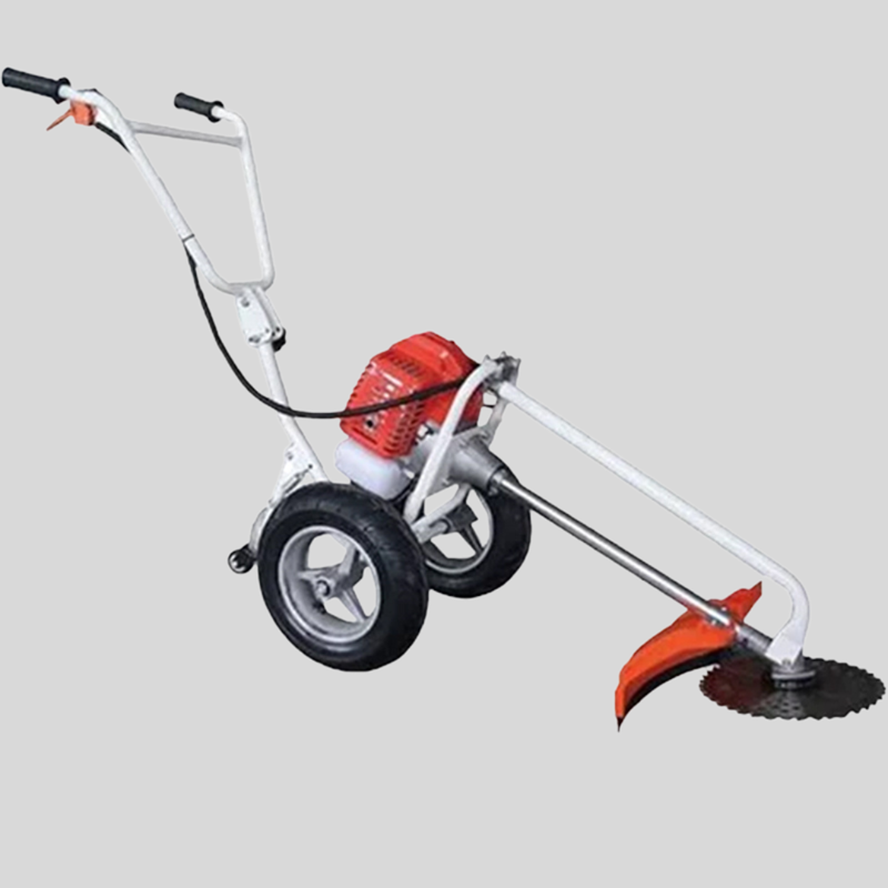 Hand-Push Brush Cutter – Manual Walk-Behind Tool for Grass & Light Brush Clearing