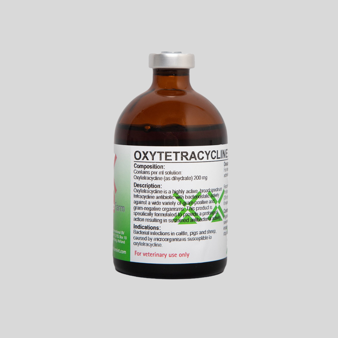 LA Oxytetracycline 20% Injection – Long-Acting Antibiotic for Livestock