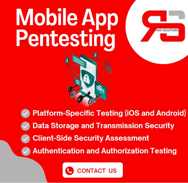 Mobile Application Penetration Testing Services by Aso Solutions