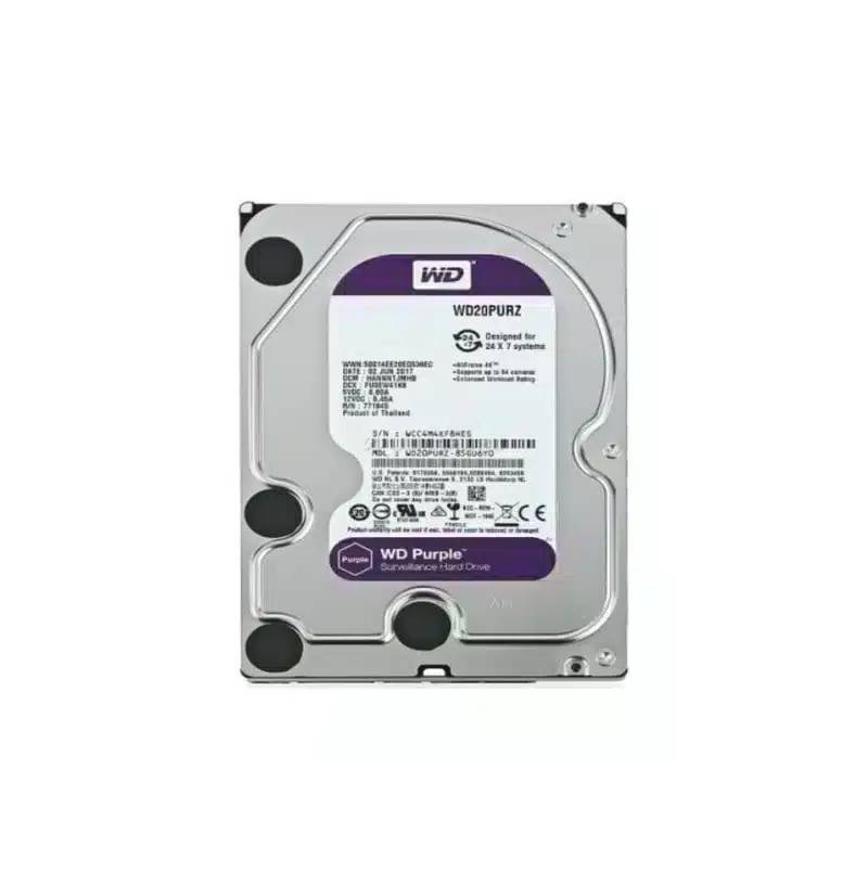 Western Digital Purple Surveillance Hard Drive – 24/7 Reliability for Security Systems
