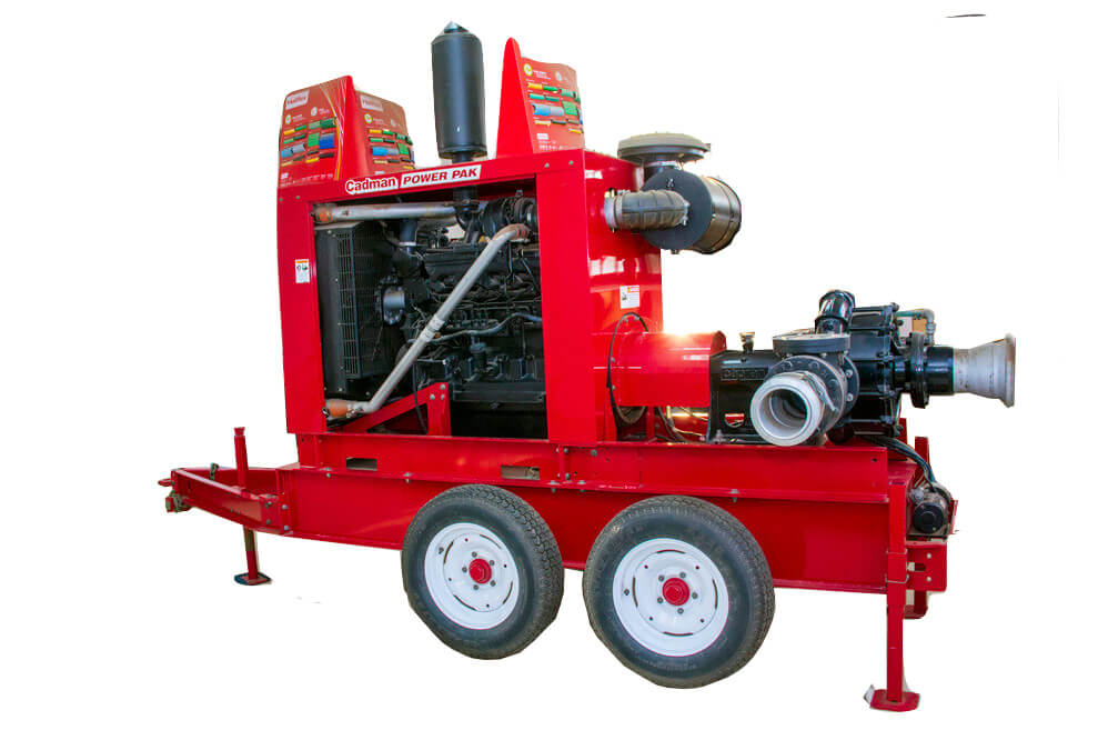 agrimat – Cadman Water Pump with John Deere 225 HP Engine | High-Performance Diesel Pump for Heavy-Duty Applications