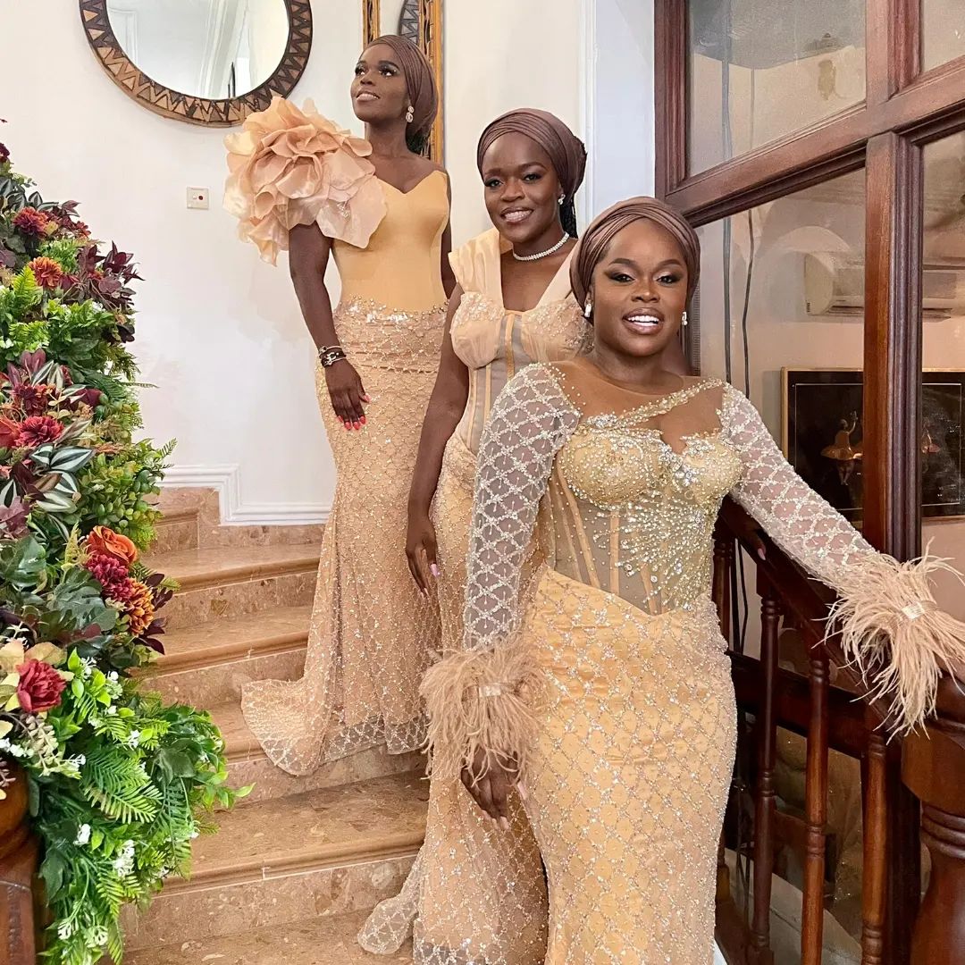 Sisterly Elegance: Lace Ensembles by Amoasi Official