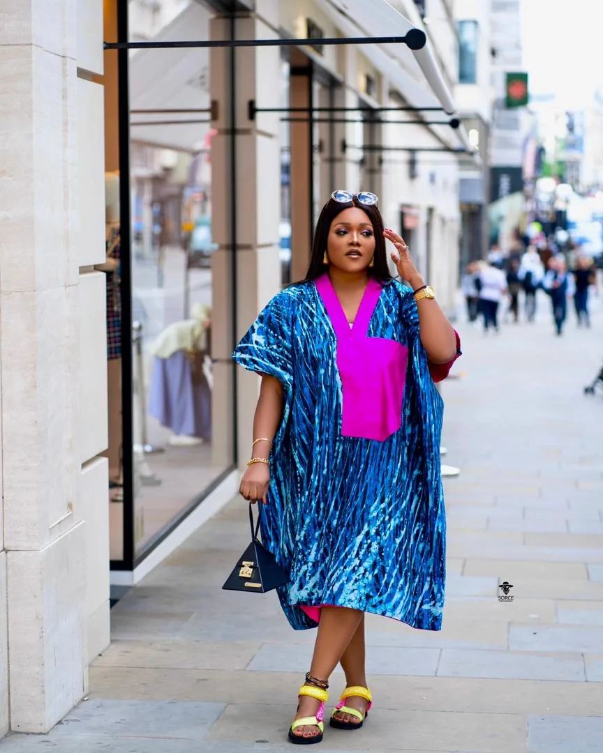 Weekend Chic: Tyedye Color Blocked Kaftan by Amoasi Official