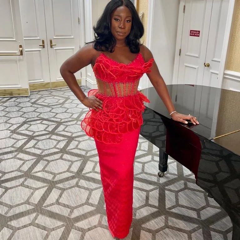 Ravishing in Red: Attire by Amoasi Official