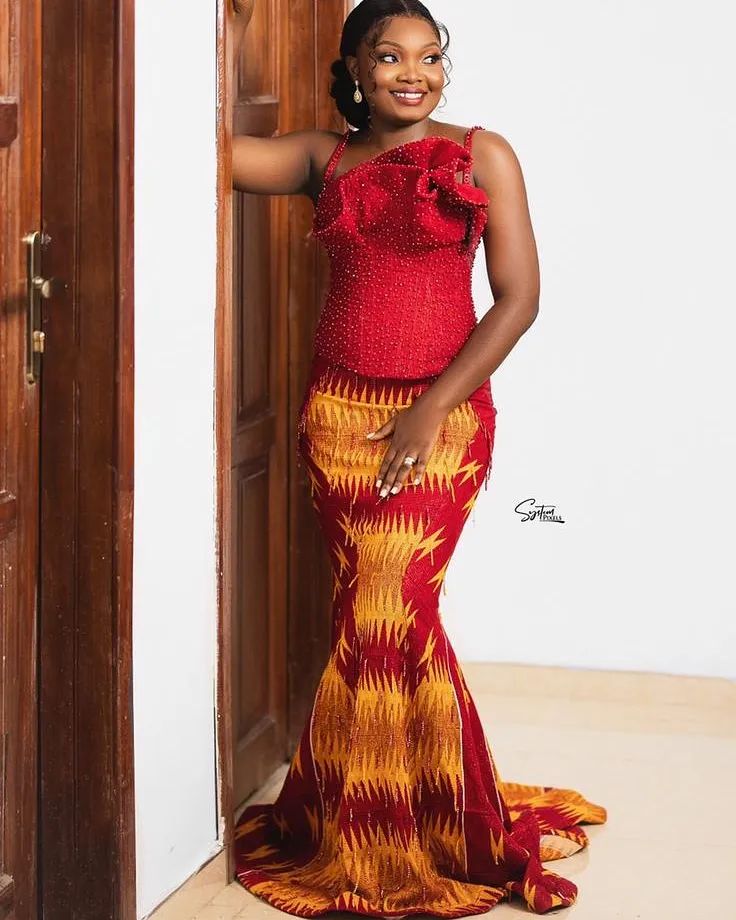 Spectacular Kente Ensemble by Amoasi Official