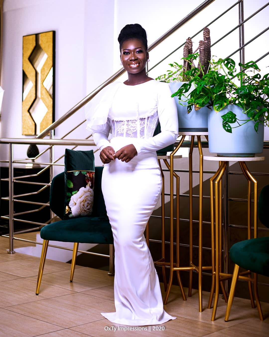 Snow White Elegance: Ensemble by Amoasi Official