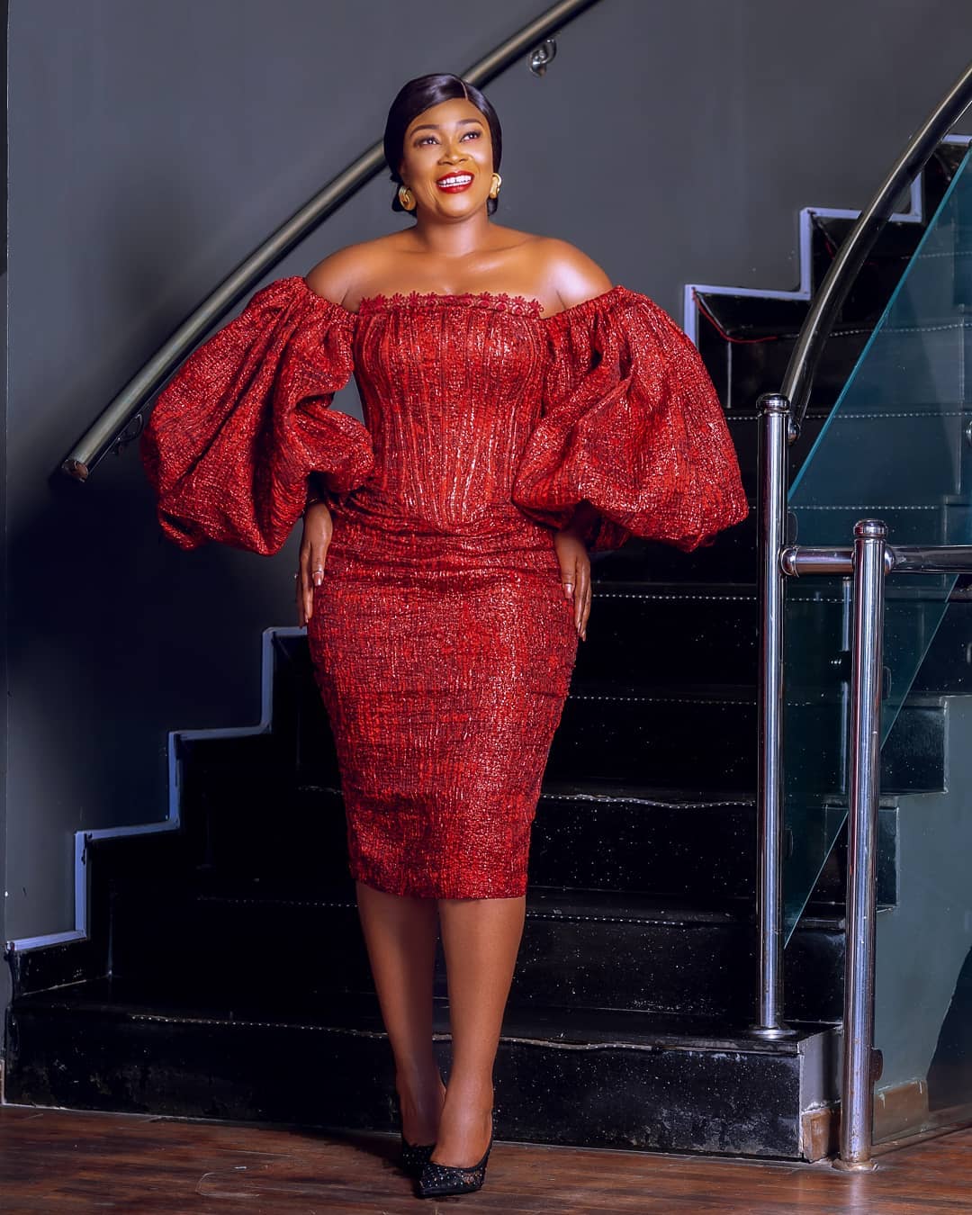 Ravishing in Rouge: Bespoke Creations by Amoasi Official