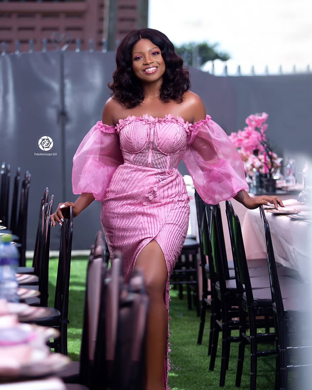 Pretty in Pink: Bridesmaid Dress by Amoasi Official