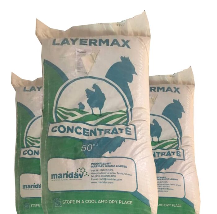 Poultry Hub – MARIDAV Layer Concentrate – 50kg (5% with Carophyll)