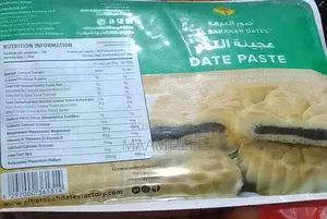 Date Paste - Natural Sweetener for Energy & Digestive Health