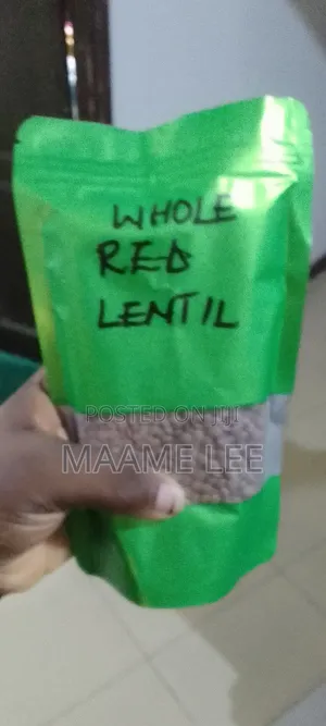 Red Whole Lentils - Heart-Healthy Legume for Soups & Stews