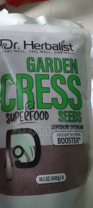 Garden Cress Seeds - Vitamin-Rich Superfood for Immunity & Metabolism
