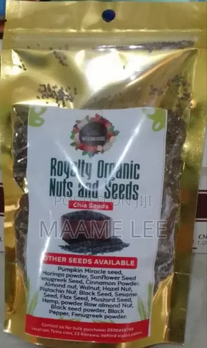 Organic Chia Seeds - Omega-3 & Fiber Rich Superfood for Energy
