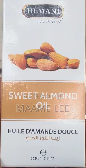 Sweet Almond Carrier Oil - Nourishing Moisturizer for Skin & Hair