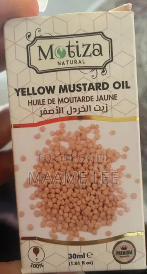 Yellow Mustard Oil - Versatile Oil for Culinary & Topical Use