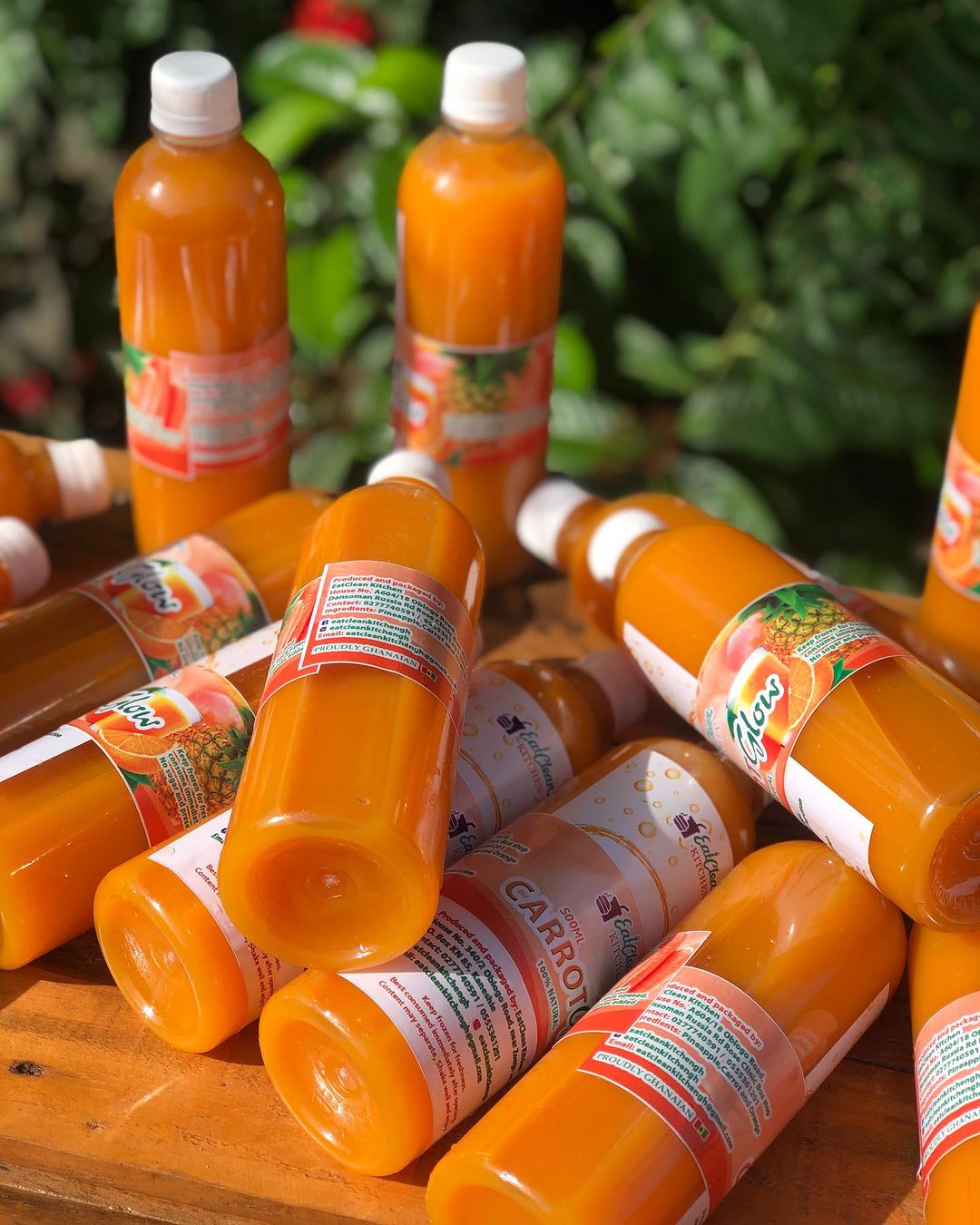 Eat Clean Kitchen's Carrot Glow Juice