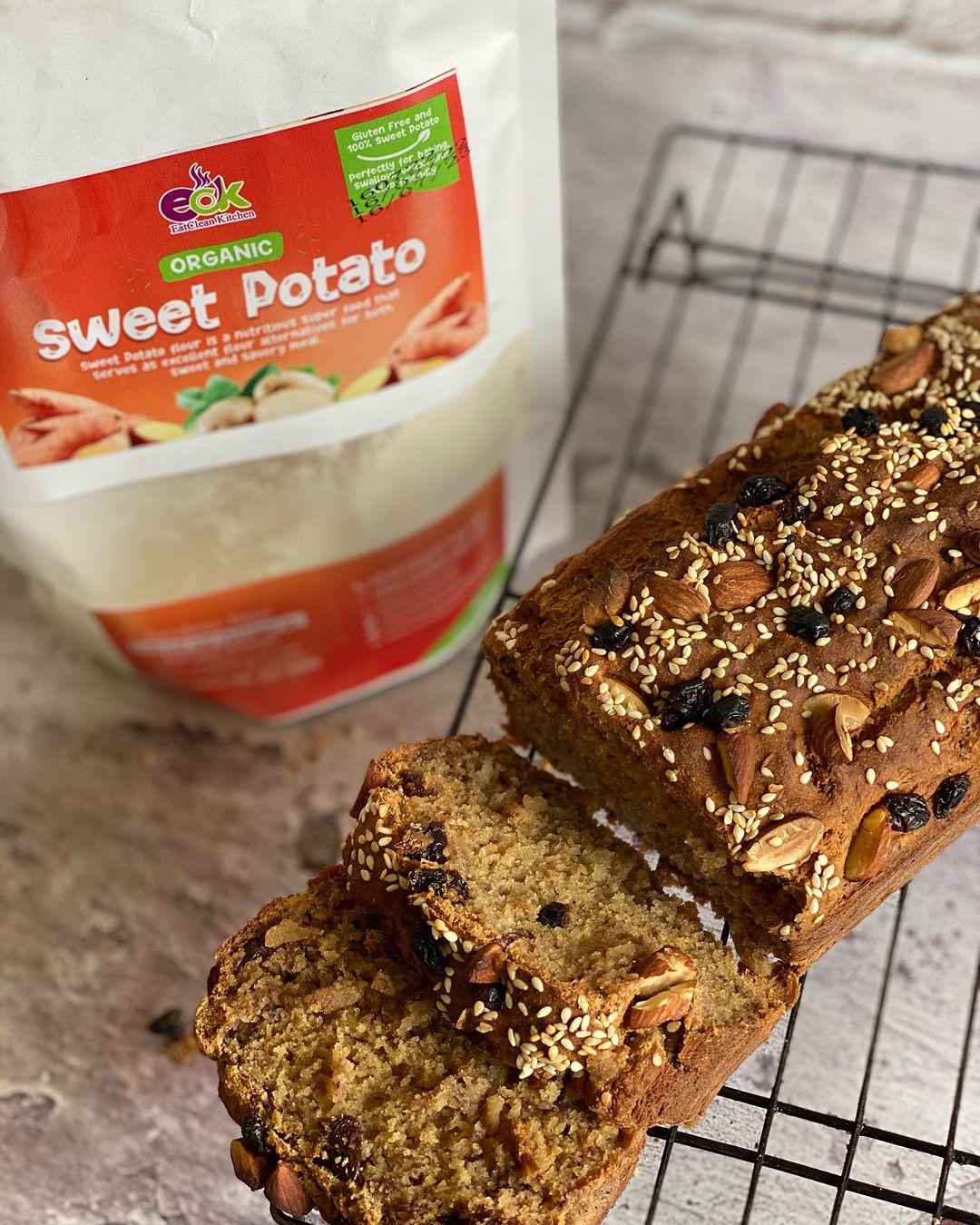 Eat Clean Kitchen's Sweet Potato Flour
