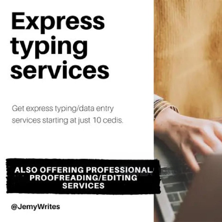 Jemy - Express Typing and Proofreading Services