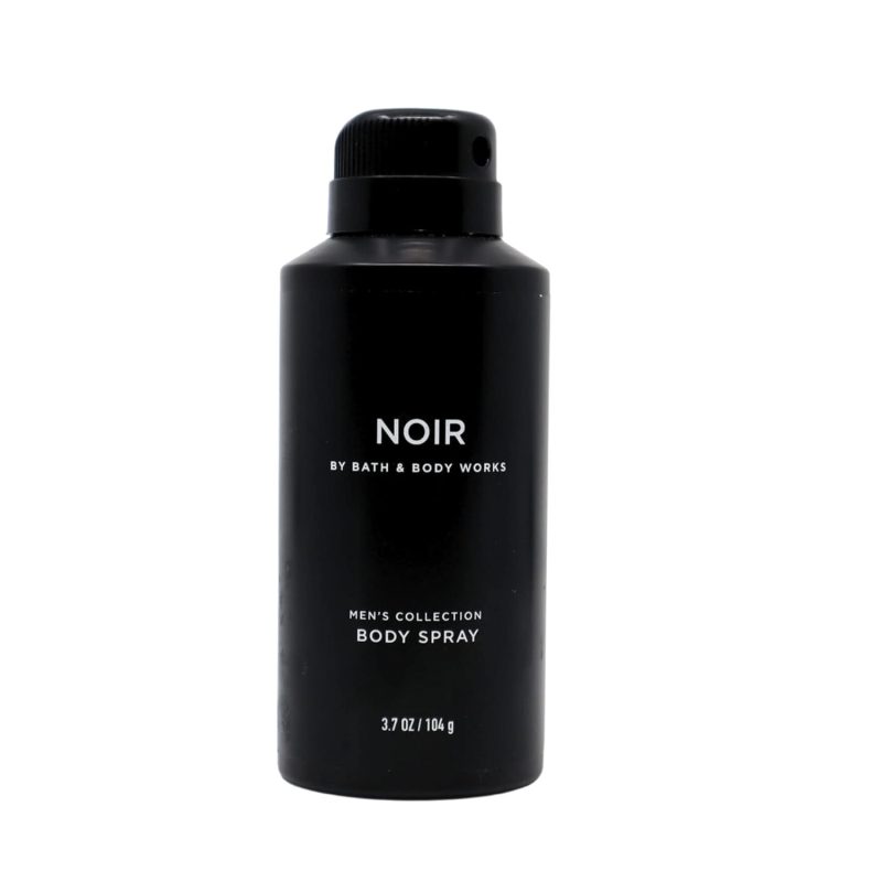 Bath & Body Works Noir Men's Body Spray - Sophisticated Deodorizing Cologne