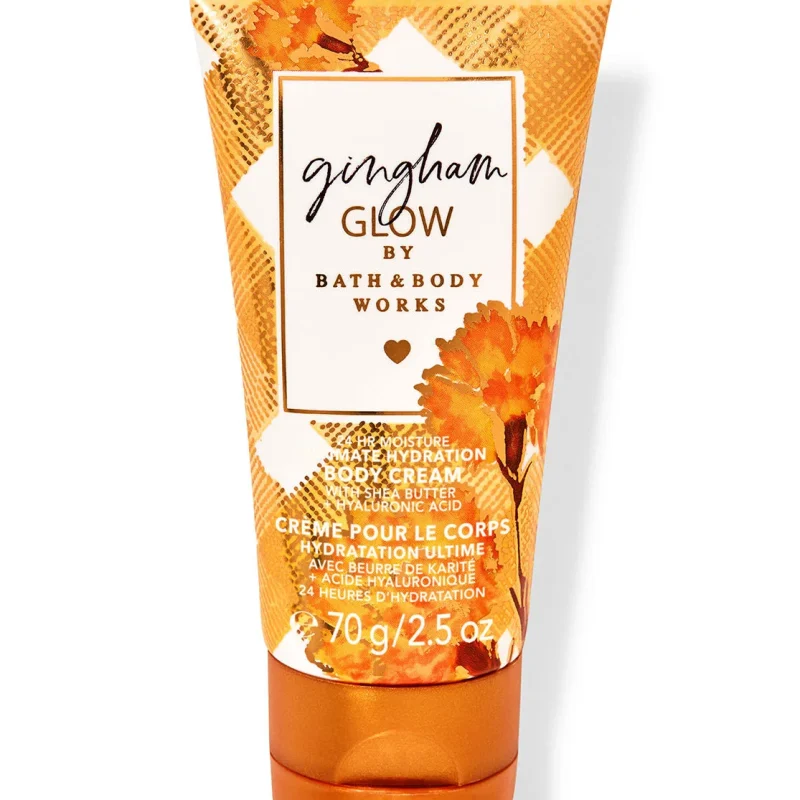 Bath & Body Works Gingham Glow Travel Body Cream - Ultimate Hydration