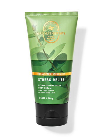 Aromatherapy Bath & Body Works Eucalyptus + Tea Body Cream - Travel Size