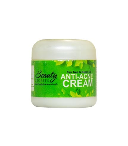 Anti Acne Cream with Tea Tree & Neem Oil (100g) - Skin Clarifying Formula