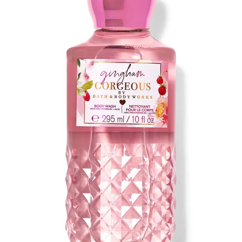 Bath & Body Works Gingham Gorgeous Body Wash - Happy Floral Cleanse