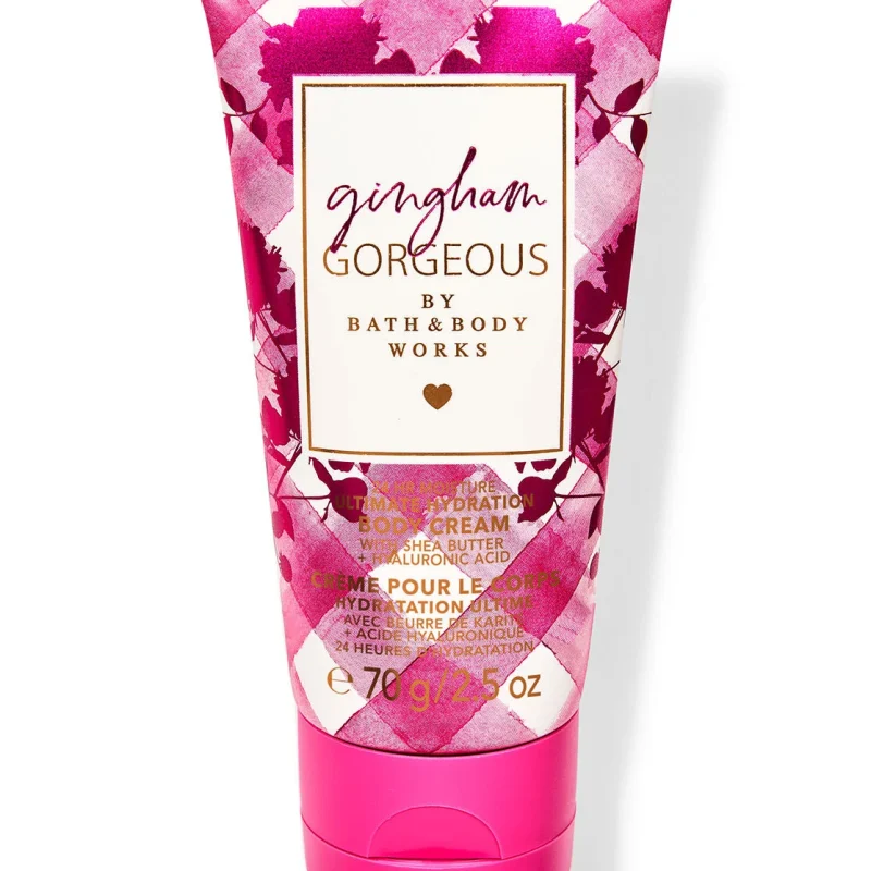 Bath & Body Works Gingham Gorgeous Travel Body Cream - Intensive Moisture