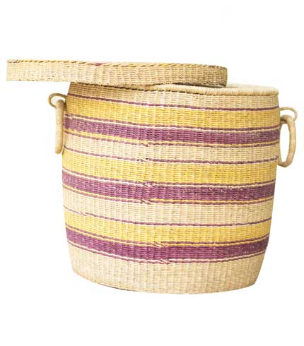 Sunshine Yellow Storage Basket