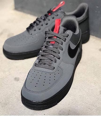 Nike Air Force 1 Custom - Black Personalized Sneakers, Unique Design