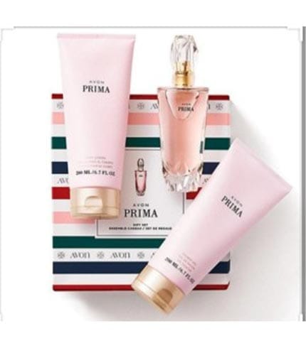 Avon Prima Gift Set - Floral Perfume & Lotion Duo