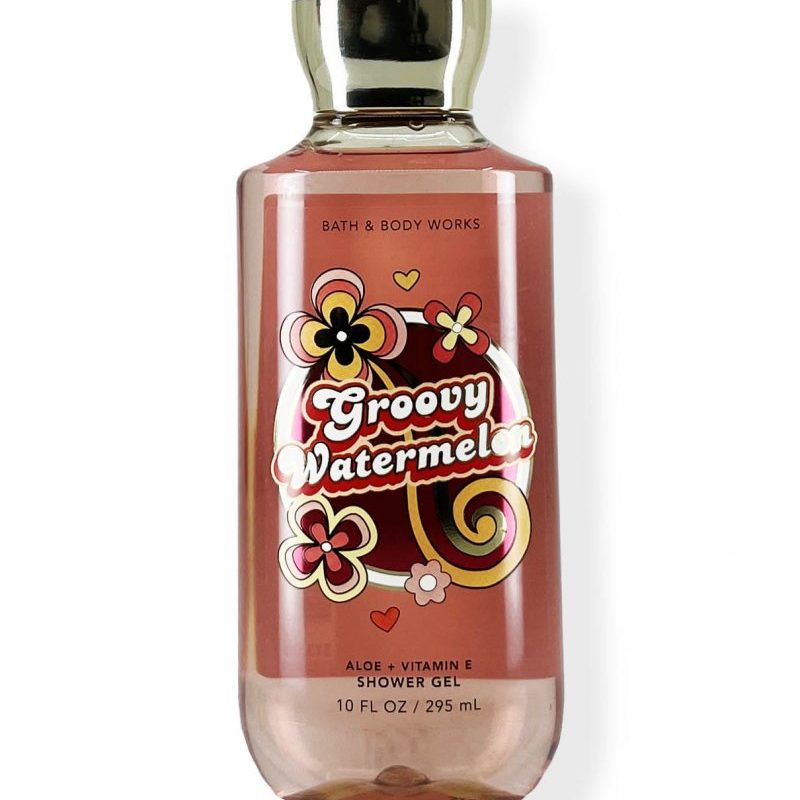 Bath & Body Works Groovy Watermelon Shower Gel - Fruity Fresh Body Wash
