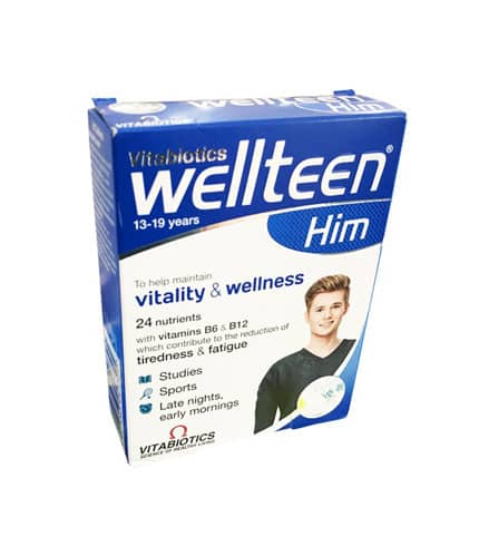 Wellteen Him Supplement for Teen Boys
