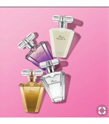 Avon Rare Gold and Rare Pearls Perfume - Dual Luxurious Scents