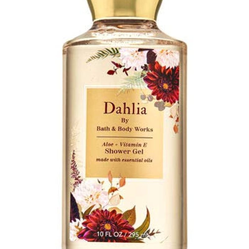 Bath & Body Works Dahlia Shower Gel - 295ml, Pear & Praline Scent