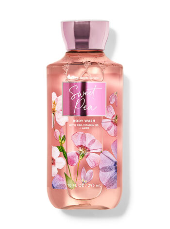 Bath & Body Works Sweet Pea Shower Gel - Vibrant Floral Cleanse
