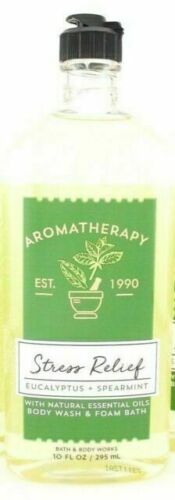Bath & Body Works Stress Relief Eucalyptus Spearmint Body Wash - Spa Experience